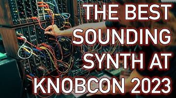 MuSONICS VANILLA Vintage-Inspired Modular Synthesizer Demo 🌌 #KNOBCON 2023 🌆