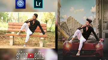 Ps touch Awesome Background change &Lightroom Colour Effect Editing By Eyachin