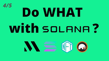 What We Build With The SOLANA Blockchain