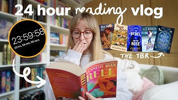 How much can I read in 24 hours? 📖🎧 24 hour reading challenge