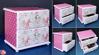 DIY Drawers !!! Best Out Of Waste Idea || Space Saving Idea || Drawer Desk Organizer Making at Home