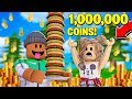 I made the BIGGEST CHEESEBURGER in the WORLD & Got 1,000,000 COINS! (Roblox)