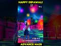 Advance Main Happy Dipawali Free Fire Short Video Trending video #shorts #happydiwali #freefire