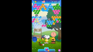 Snoopy Pop Bubble Shooter Level 25 by Jam City Gameplay