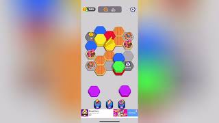 Hexa sort Level 241 Solution Walkthrough 