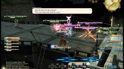 Final Fantasy XIV ARR "Pincer Maneuver" Arcanist Quest