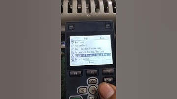 Yaskawa VFD parameter setting  basic  parameters#yaskawa #vfd #automation #acdrive #best