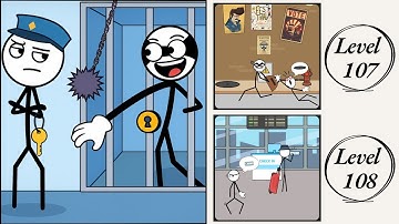 Thief Puzzle: Level 107 , 108 – How to Solve? (Walkthrough)