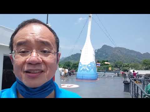 Driving over to Koh Samui on Seatran Ferry @kokwahgoh1932