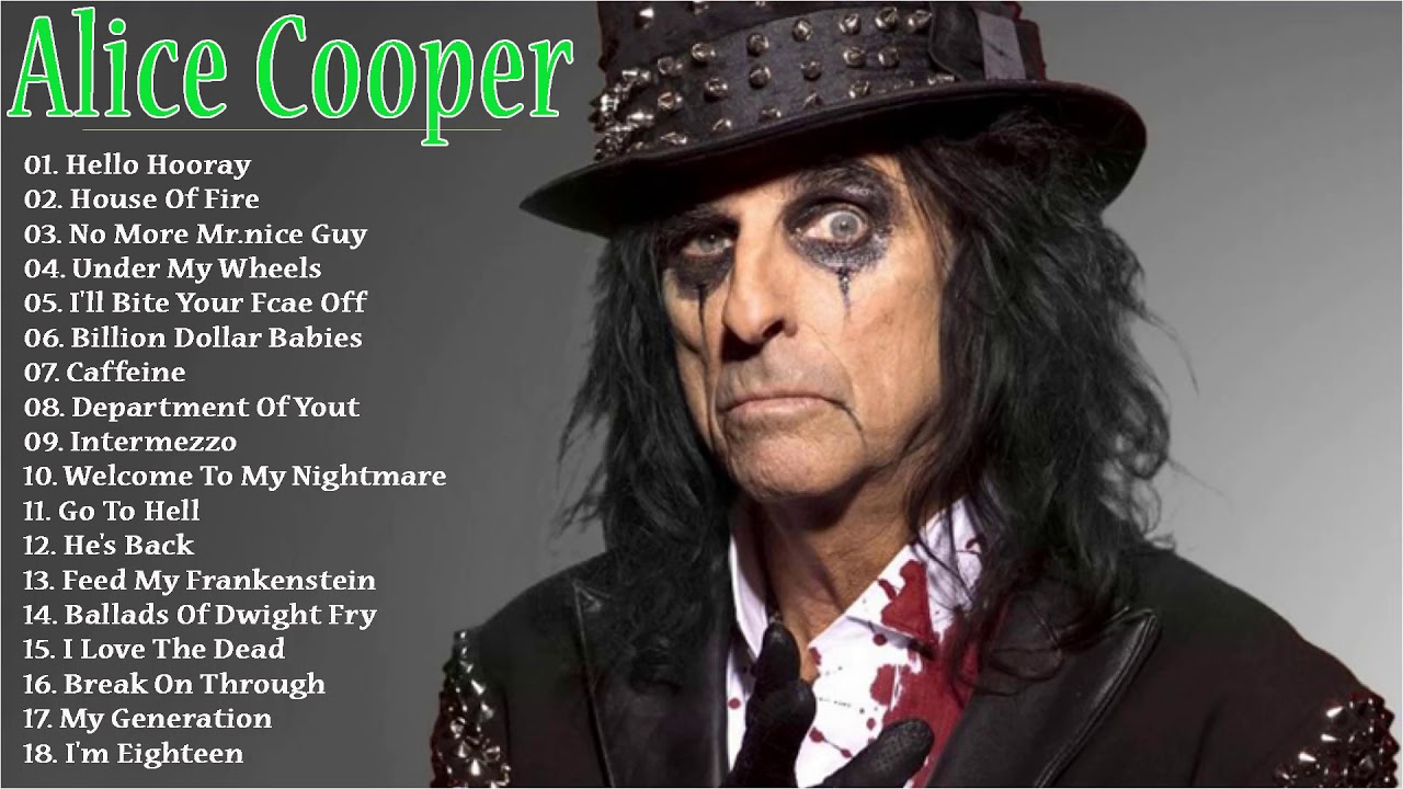 Alice Cooper's Greatest Hits Best Songs of Alice Cooper Full Album