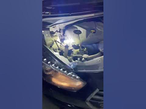 Hyundai i40 убрали штатный ксенон и установили лед д2с без блоков ...