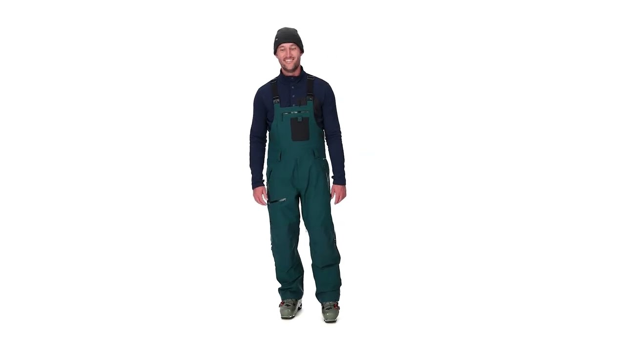 Preview of Flylow Baker Bib Pants - Men's Video