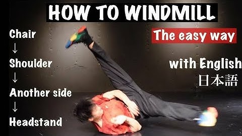 Windmill Tutorial by Bboy Asuka | Basic Powermove Tutorial | Bboying, Breaking