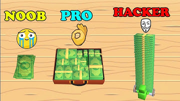 NOOB vs PRO vs HACKER - Money Buster Gameplay Walkthrough Tecasa Gamerz