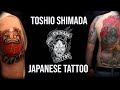 Japanese tattoo tebori by toshio shimada
