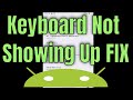 How To FIX Android Keyboard Not Showing Up [2025]