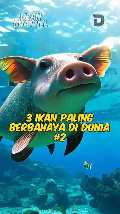 3 IKAN PALING BERBAHAYA DI DUNIA😱😱 #shorts