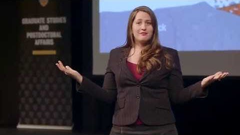 2018 University of Waterloo 3MT Finalist: Rebecca Stirling