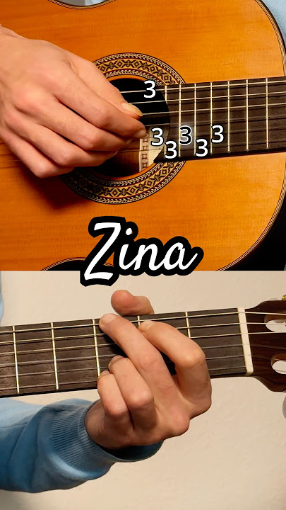Babylone - Zina guitar lesson for beginners