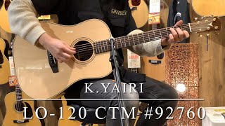 k.yairi LO-120G N アコースティックギター 楽天市場】【新品】K.ヤイリ LO-120 K.Yairi LO-120SG CTM DOG