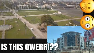 YOU WON'T BELIEVE THIS IS OWERRI AS AT 12|9|20|AERIAL VIEW OF THE MOST BEAUTIFUL PARK|OJUKWU LIBRARY