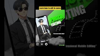 how edit a photo in canva #shorts #edit