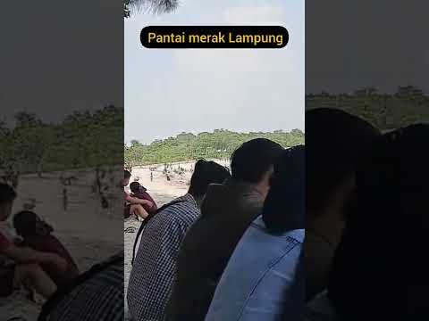 pantai merak Belantung,Lampung Selatan#shorts