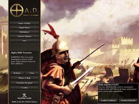 coreanito relleno 0 A.D. Alpha 22 - Installing Mods (Linux Mint), Minimizing Lag, Etc.
