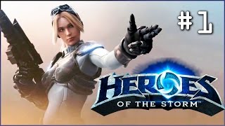 Heroes of the Storm [beta] #1 Всираю за Нову