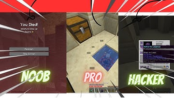 Noob vs Pro vs Hacker.  Desert Temple Loot Test