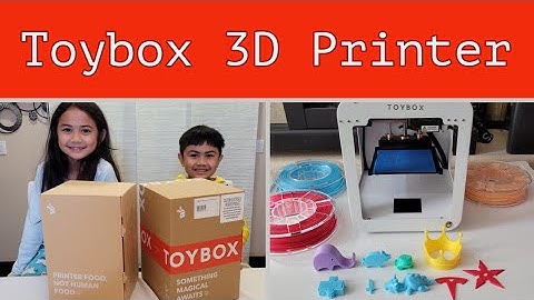 Toybox 3D Printer - Unboxing and review