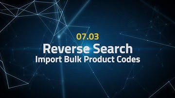 Tactical Arbitrage Instructions 07.03 - Reverse Search - Import Bulk Product Codes