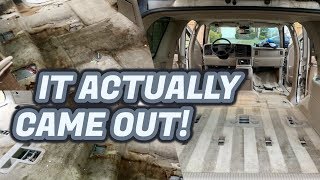 This Carpet Should Have Been BURNED!!  | Extreme Detailing