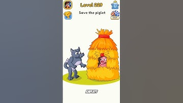 DOP 5 DAILY PUZZLE #229 - SAVE THE PIGLET #dop5 #dop5shorts #dop5gameplay #viral #shorts