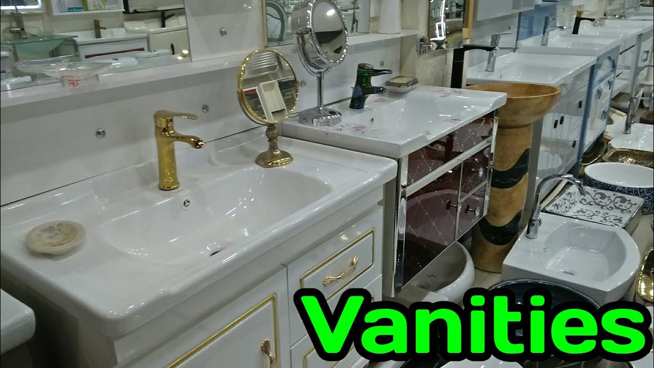 Vanities at Diamond Sanitary | Wahroom Accessories | Bathroom Accessories | Vanity Designs