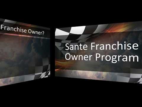 Sante Franchisee Program - Introduction and Login