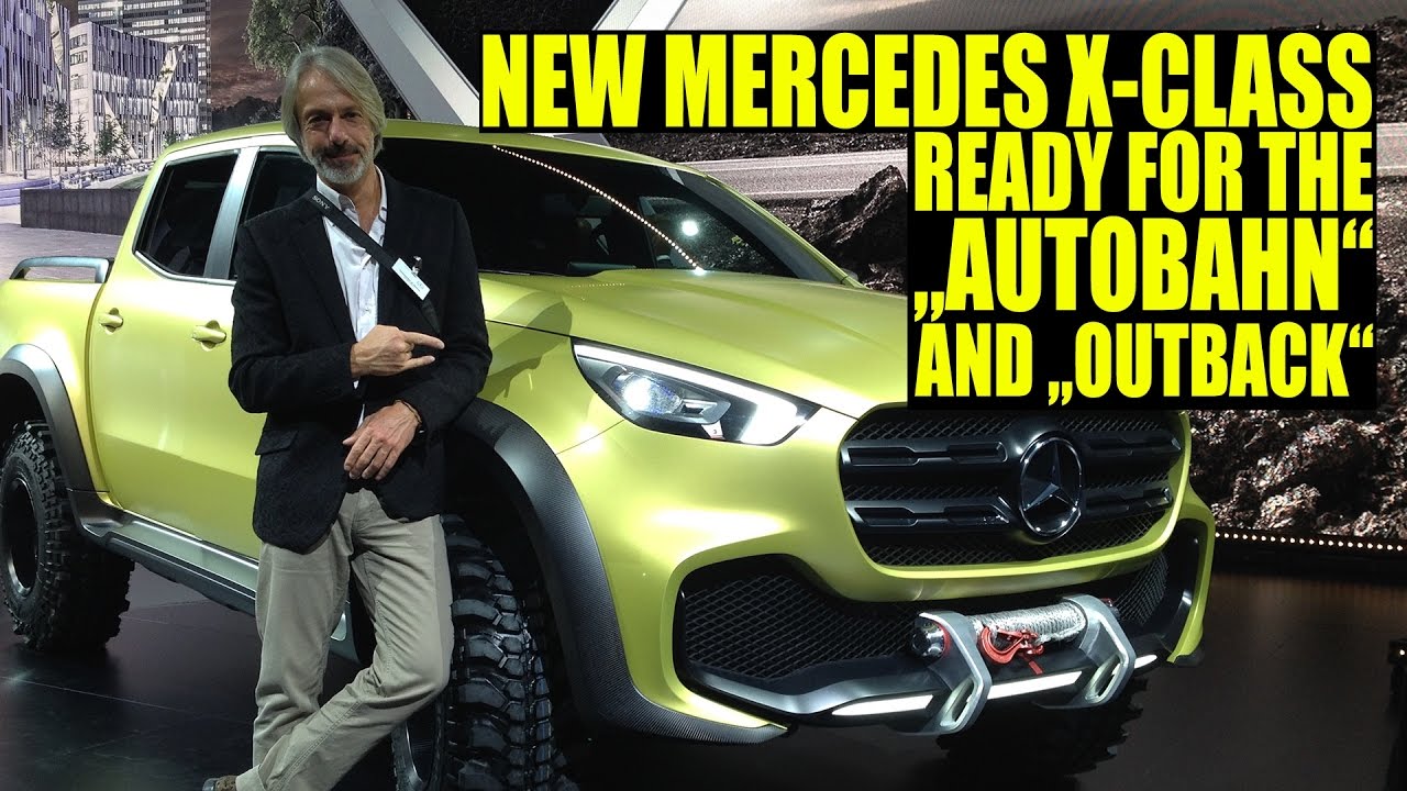 17 18 Mercedes X Class Pickup 4x4 X Klasse Allrad Based On Nissan Navara Youtube
