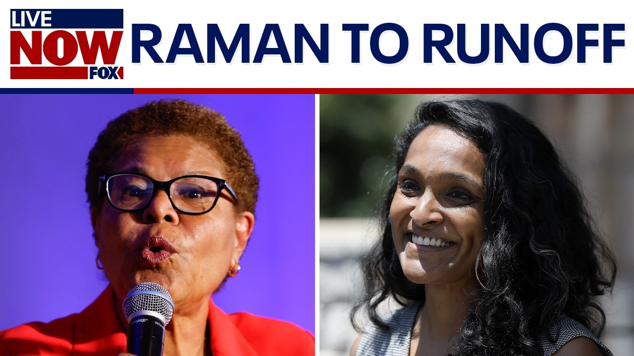 LA mayor's race: Raman advances to face Bass in runoff, Pratt out