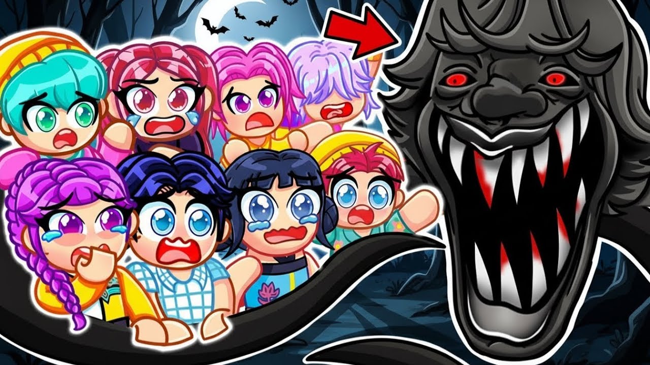 The 67 KID CURSES RUMI’S OCTUPLETS in Roblox!  Kpop Demon Hunters