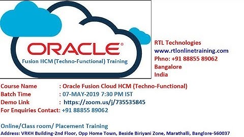 Oracle Fusion Cloud SCM (Techno-Functional)Online training Ph:88855 89062