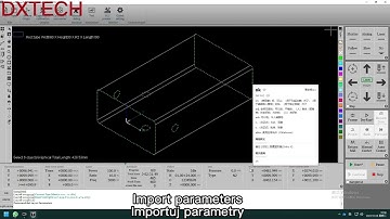 Fscut3000DE-M control system of tube machine to  demonstration
