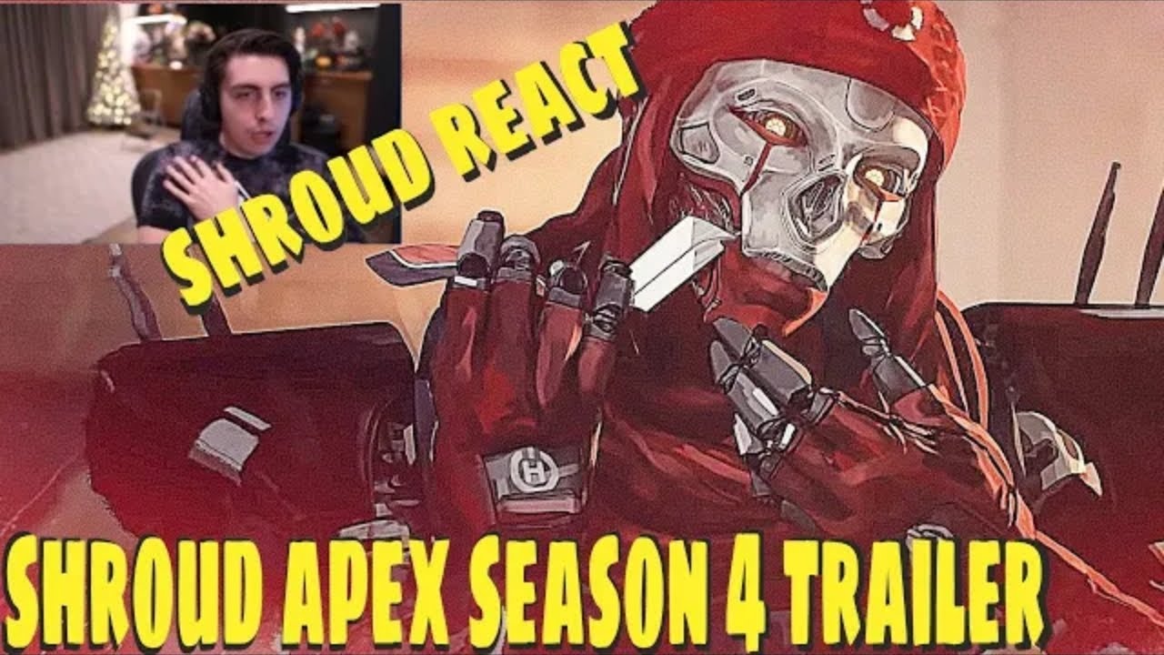 SHROUD'S CRAZY REACTION TO APEX LEGENDS SEASON4