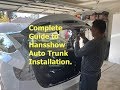 Hansshow Auto Trunk Detailed Install **Please Read Description