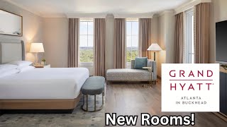 The NEWLY Renovated Rooms at Grand Hyatt Atlanta Buckhead