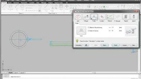 AutoCAD Mechanical 2014 Machinery generators and calculators