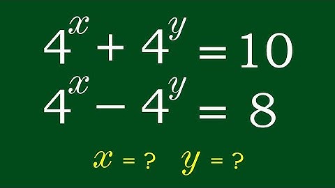 Simultaneous Equation with Exponential Functions: A Step-by-Step Guide.