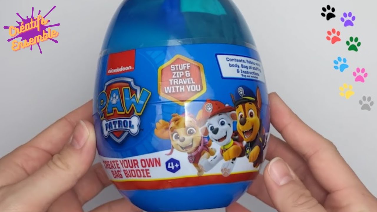 OUVERTURE de l'OEUF SURPRISE PAT' PATROUILLE. PAW PATROL. - YouTube