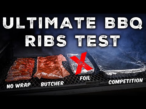 No Wrap Vs. Butcher Paper Vs. Foil Vs. Competition | St. Louis Style Ribs 4 Ways!
