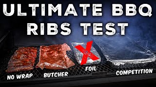No Wrap vs. Butcher Paper vs. Foil vs. Competition | St. Louis Style Ribs 4 Ways!