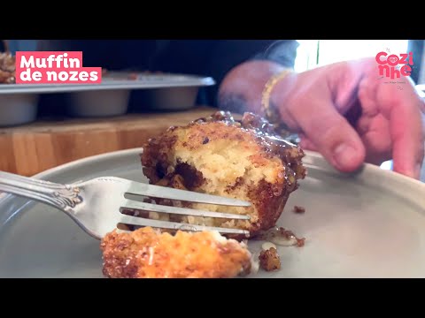 Vídeo: Cozinhar Um Muffin De Nozes